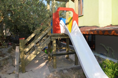 Gölgören Balık Lokantası, Bahçe Bölümü